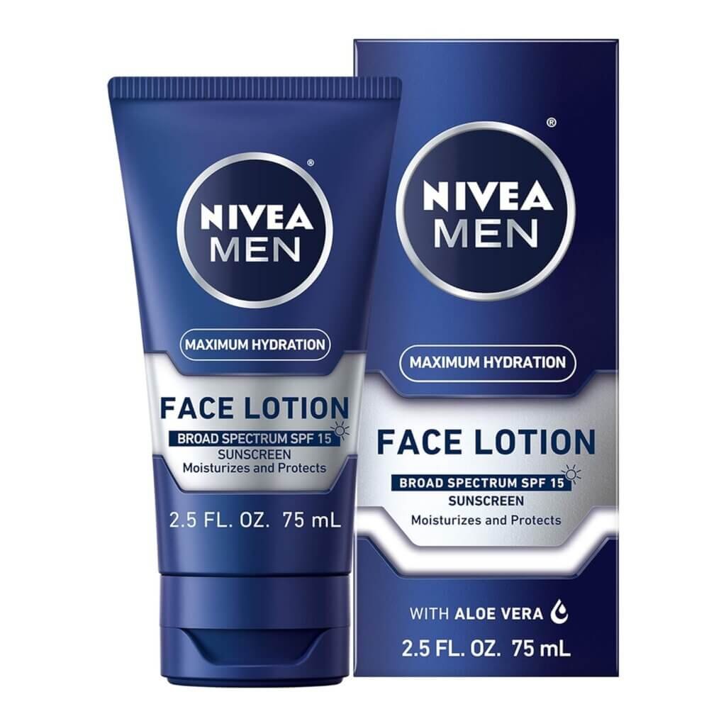 face lotion for men - nivea men maximum hydration face mens lotion