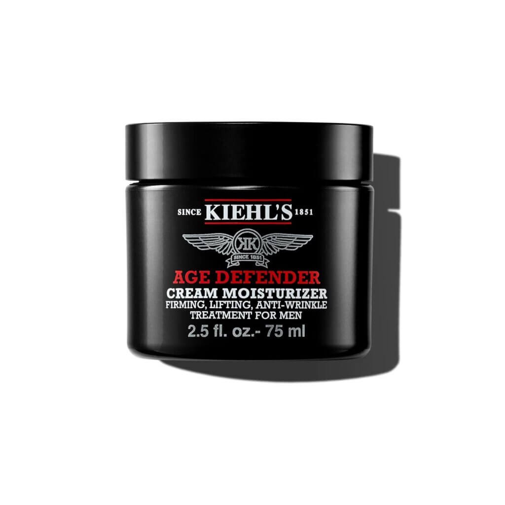 mens lotion - kiehl's age defender face cream - anti aging lotion